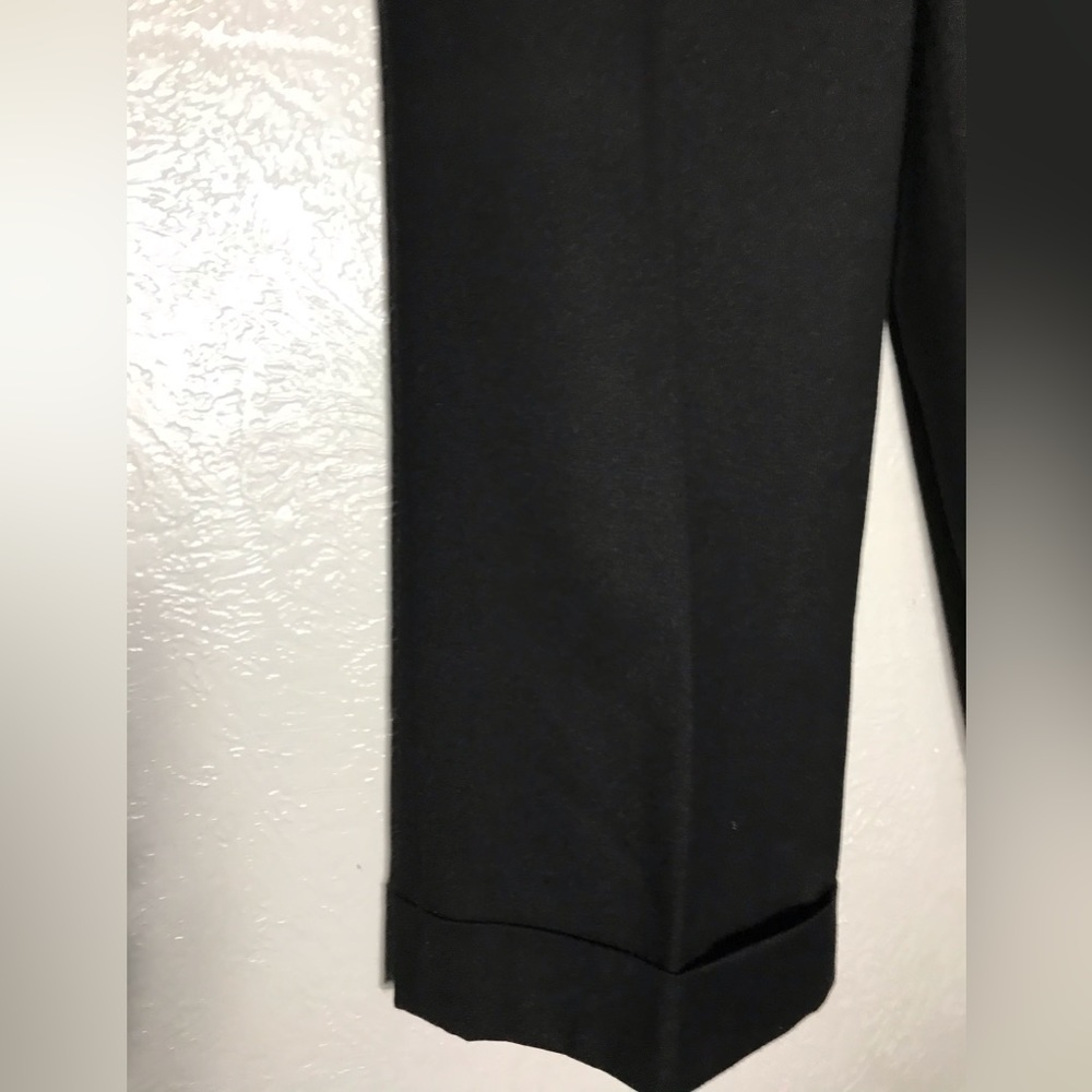 J. Crew black crop cuffed wool pant 6 - Picture 5 of 9